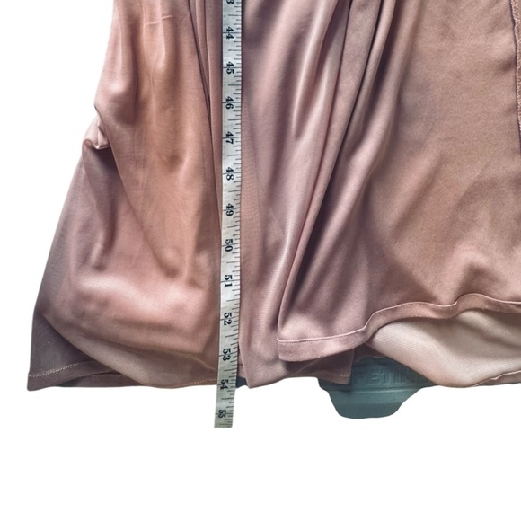 Azazie Strapless Dress in old rose Elegant mauve gown with ruched detailing - Picture 12 of 12